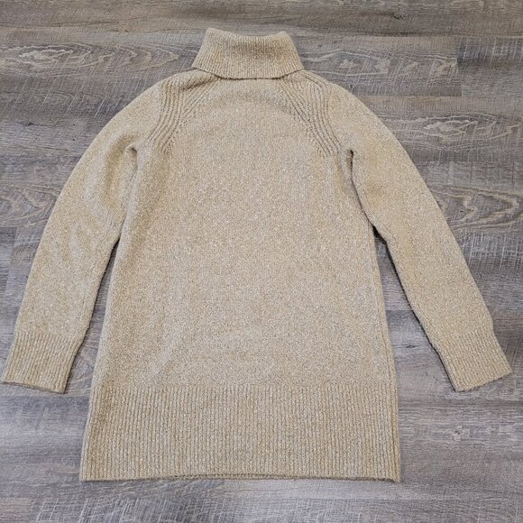 ROOTS | Turtleneck Sweater Dress Long Sleeve Tunic Top | Sz. S - Picture 5 of 6